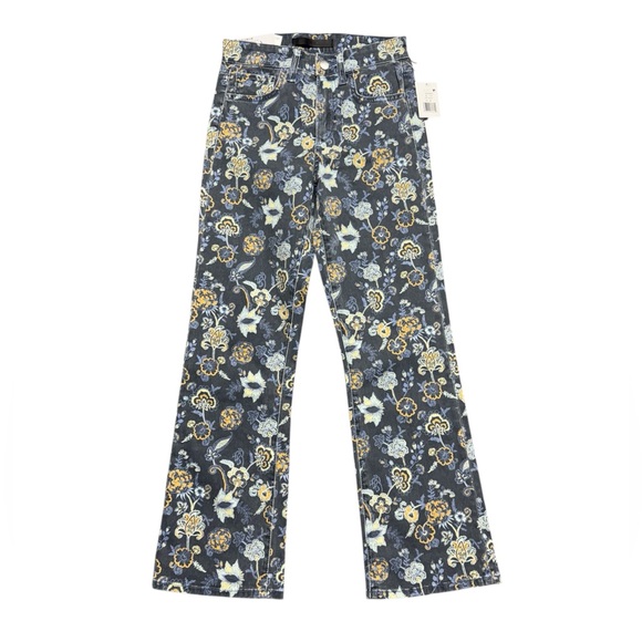 Joe's Jeans Callie High Rise Cropped Boot Verona Print Jeans Size 23 NWT Floral - Picture 1 of 16